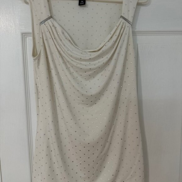 WHITE HOUSE BLACK MARKET LADIES WOMAN'S SHIRT TOP MEDIUM - Picture 1 of 6